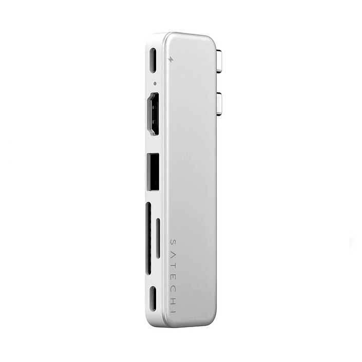 Avis Satechi USB-C Snap Hub 6-en-1 (Argent)
