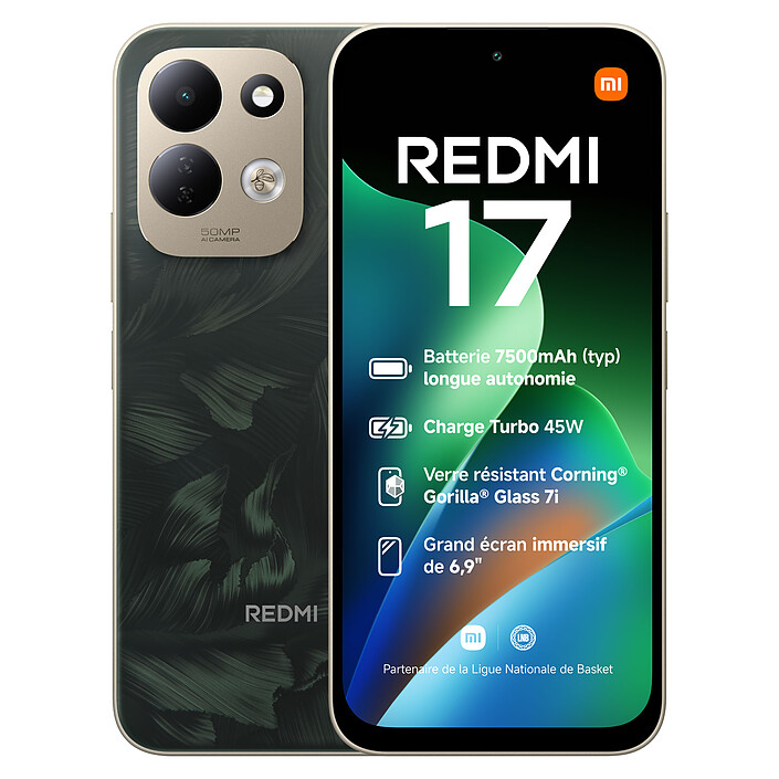 Xiaomi Redmi 17 4G Verde (4 Go / 128 Go)