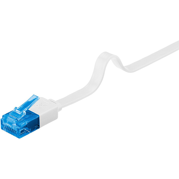 Buy Goobay Flat RJ45 Cable Cat 6a U/UTP 2 m (White)