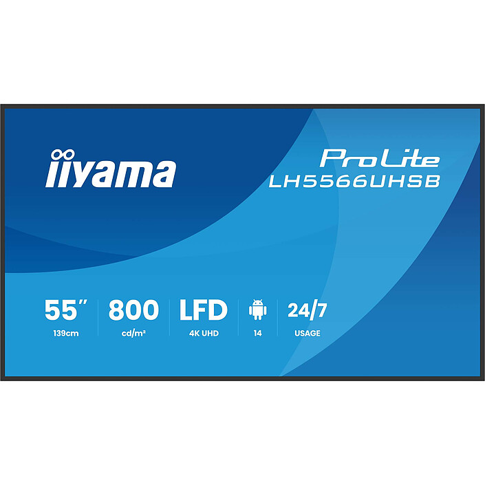 iiyama 55" LED - ProLite LH5566UHSB-B1AG