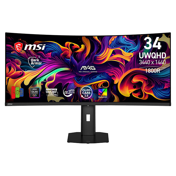 MSI 34" QD-OLED - MAG 341CQP QD-OLED X28