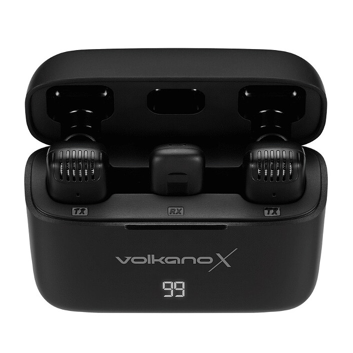 Volkano Microphone Lavalier VolkanoX Prodigy série 2 Noir pas cher