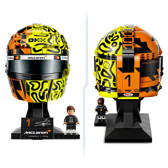 Acheter LEGO Editions 43023 McLaren Mastercard F1 Team Casque de Lando Norris