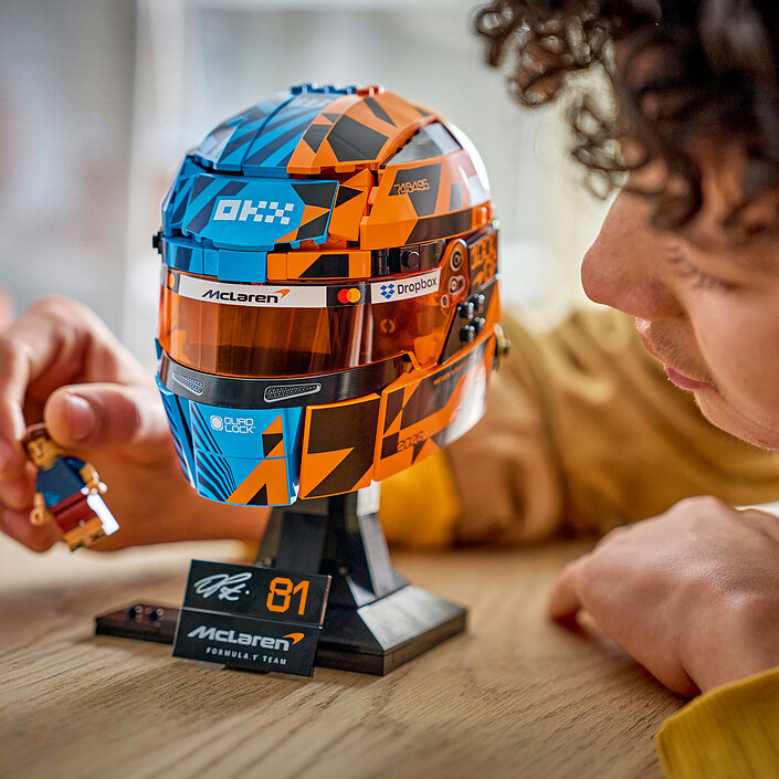 Acheter LEGO Editions 43017 McLaren Mastercard F1 Team Casque d'Oscar Piastri