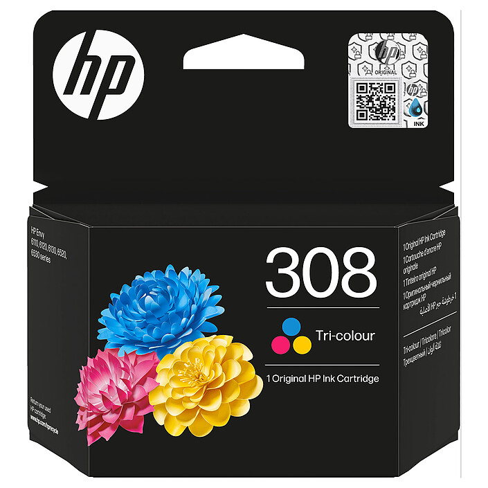 HP 308 (7FP20UE) - 3 colores