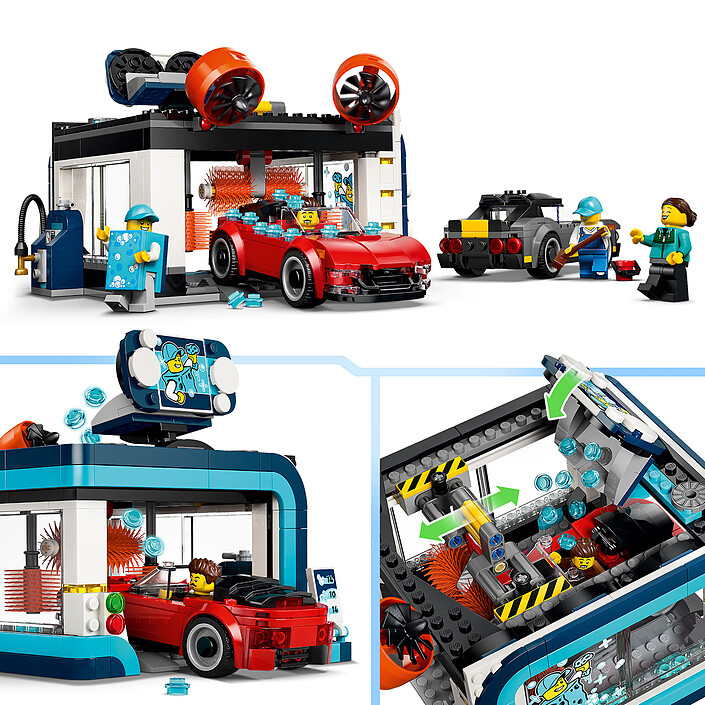 LEGO City 60497 La Station de Lavage Automatique pas cher