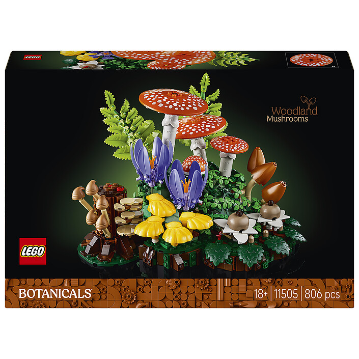 LEGO Botanicals 11505 The Wood Mushrooms