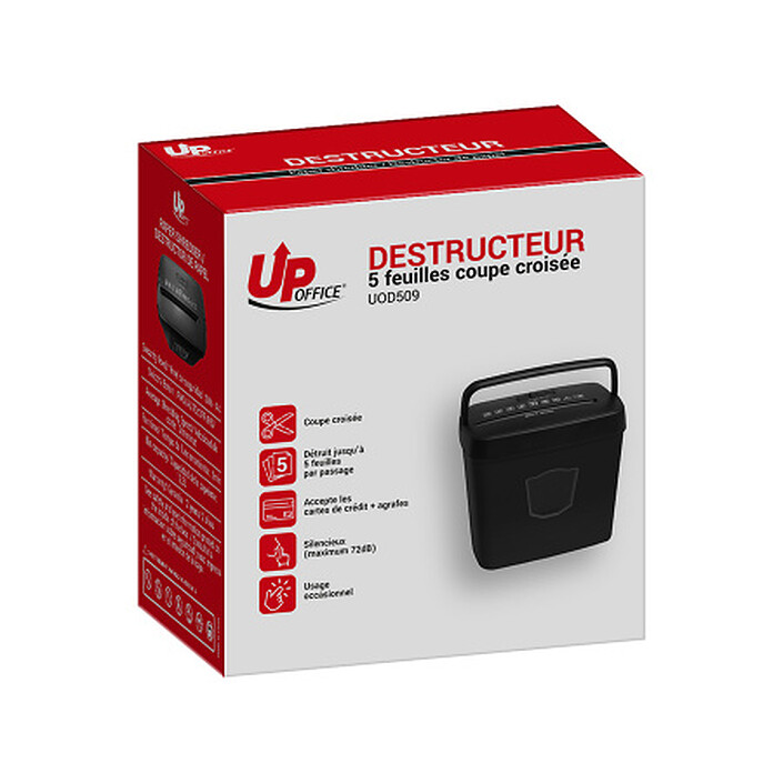 Acheter UPrint Office Destructeur Coupe Croisée UOD509