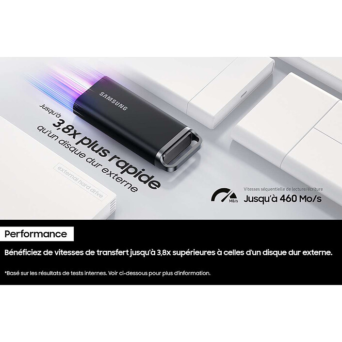 Acheter Samsung SSD externe T5 EVO 8 To