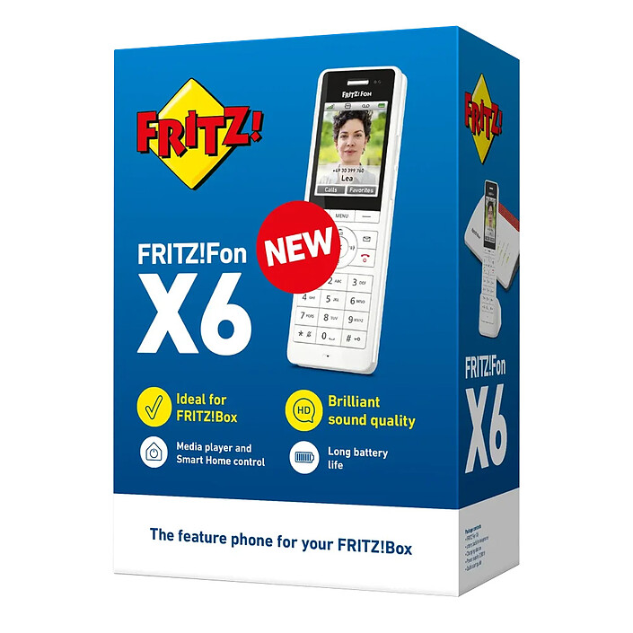 Avis FRITZ! Fon X6 Blanc