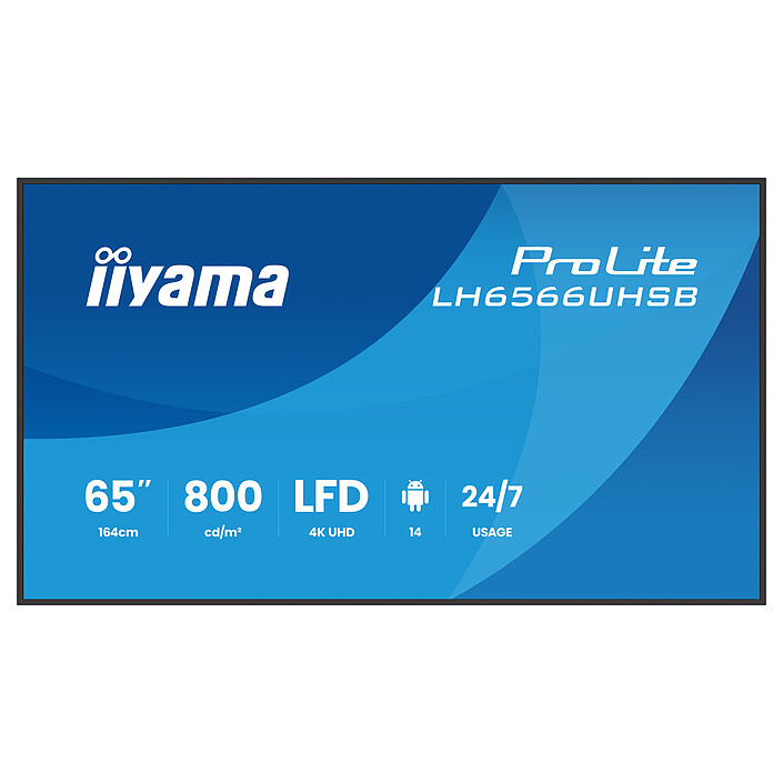 iiyama 65" LED - ProLite LH6566UHSB-B1AG