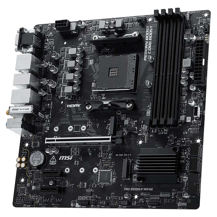 Avis MSI PRO B550M-P WIFI6E