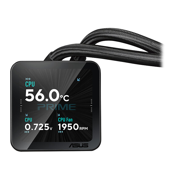 Avis ASUS PRIME SLC II 360 ARGB LCD (Noir)
