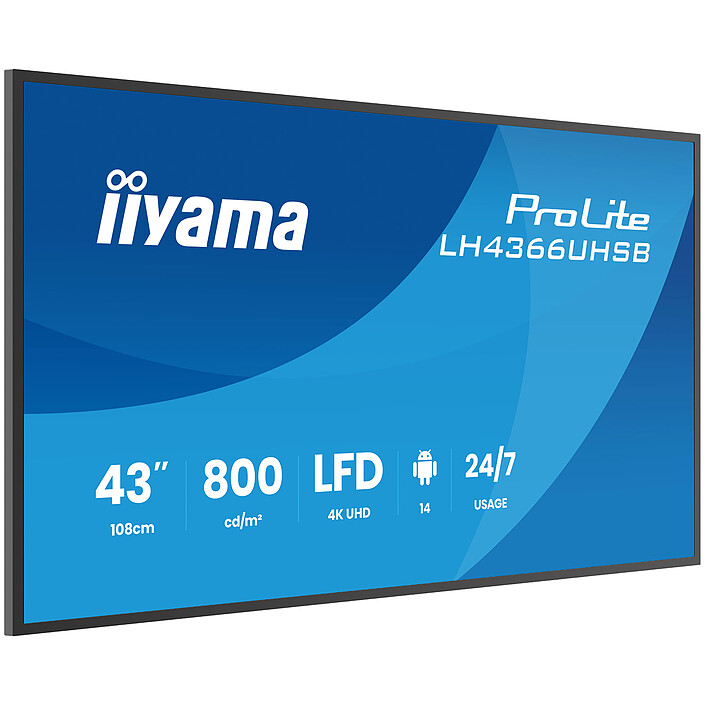 Acheter iiyama 43" LED - ProLite LH4366UHSB-B1AG