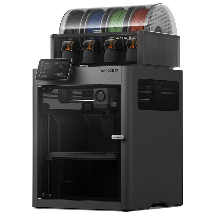 Bambu Lab X2D avec AMS 2 Pro