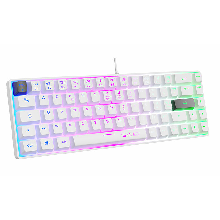Review The G-Lab Keyz Hydrogen (Blanc/Noir)
