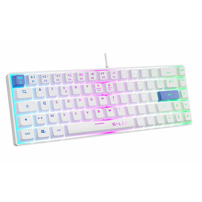 Review The G-Lab Keyz Hydrogen (Blanc/Bleu)