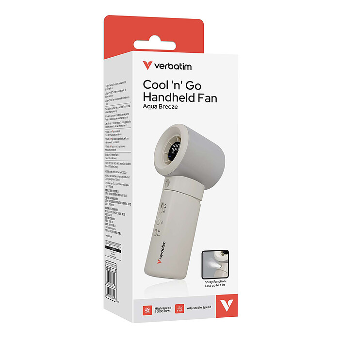 Avis Verbatim Cool 'n' Go Aqua Breeze (Blanc/Agrent)
