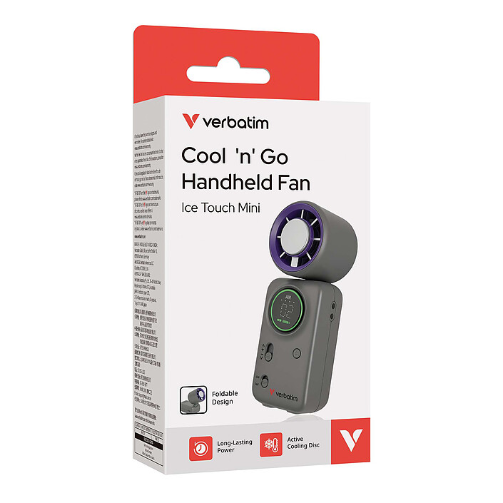 Avis Verbatim Cool 'n' Go Ice Touch (Violet/Gris)