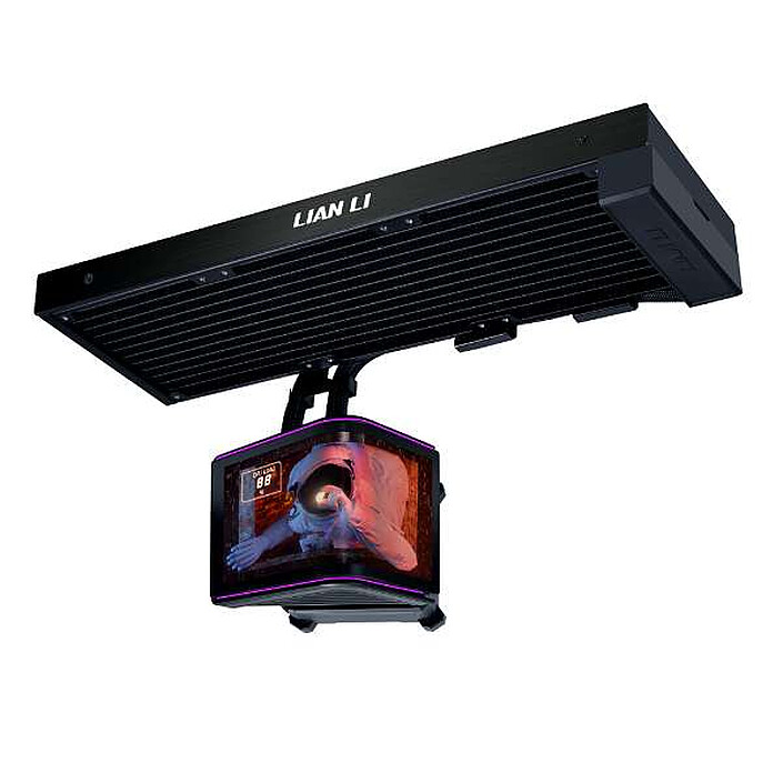 Lian Li Hydroshift II OLED Curved 360 Fanless (Noir)