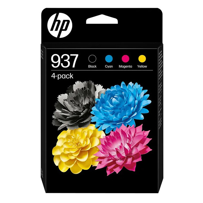 HP 937 (6C400NE-LS1) - Pack de 4 cartuchos