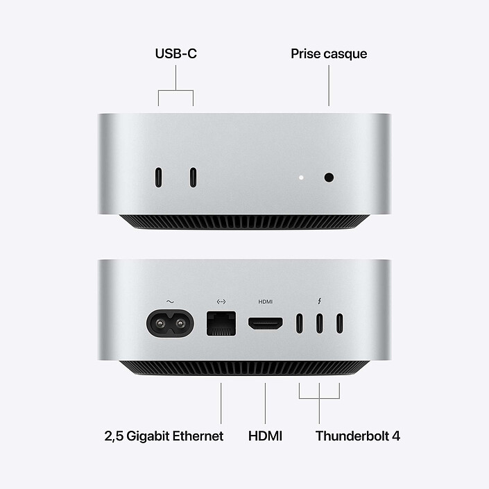 Acquista Apple Mac Mini M6 24 Go/512 Go (MHQM4ZD/A)