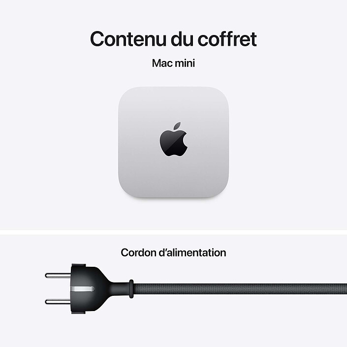 Apple Mac Mini M6 24 Go/512 Go (MHQM4ZD/A) economico