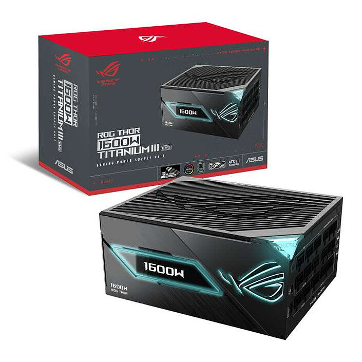 ASUS ROG Thor 1600W Titanium III EVO (ROG Equalizer)