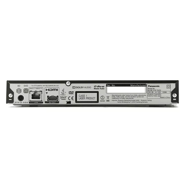 Avis Panasonic DMP-BDT167AF