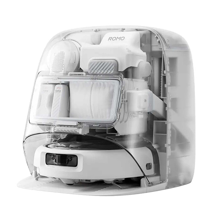 Robot and vacuum cleaner