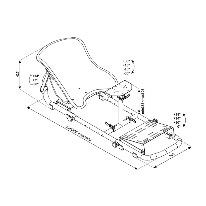 OPLITE NitroKart V2 (Noir) pas cher