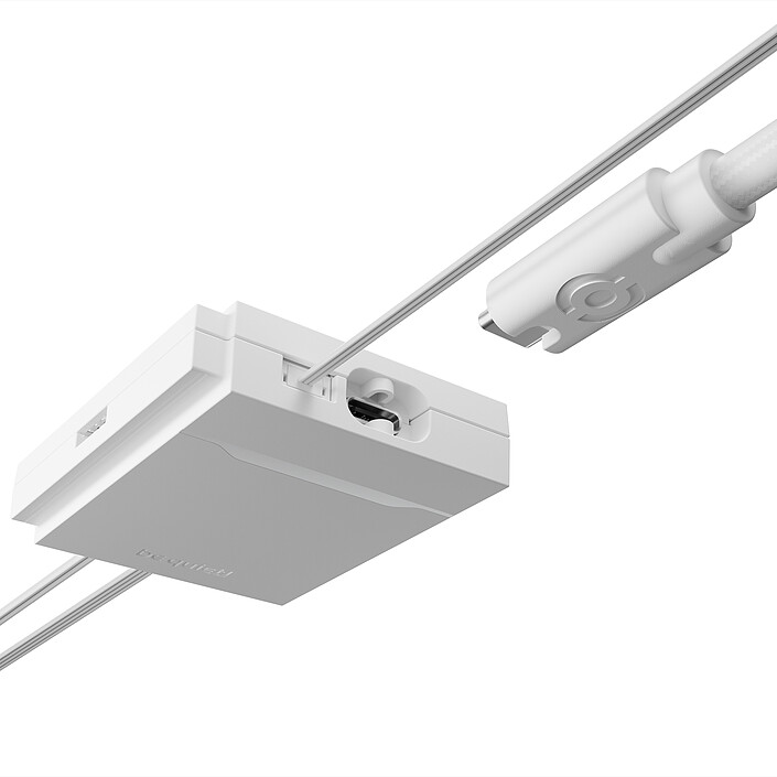 Avis be quiet! Light Loop IO LCD 360 mm White