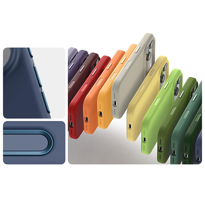Avis Elago Coque en silicone pour iPhone 17/18 Pro Max Jean Indigo