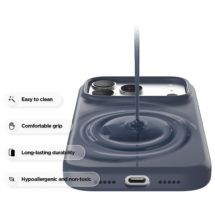Acheter Elago Coque en silicone pour iPhone 17/18 Pro Jean Indigo