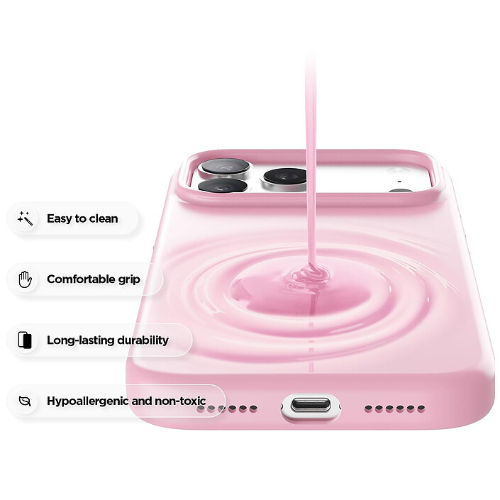 Acheter Elago Coque en silicone pour iPhone 17/18 Pro Rose vif