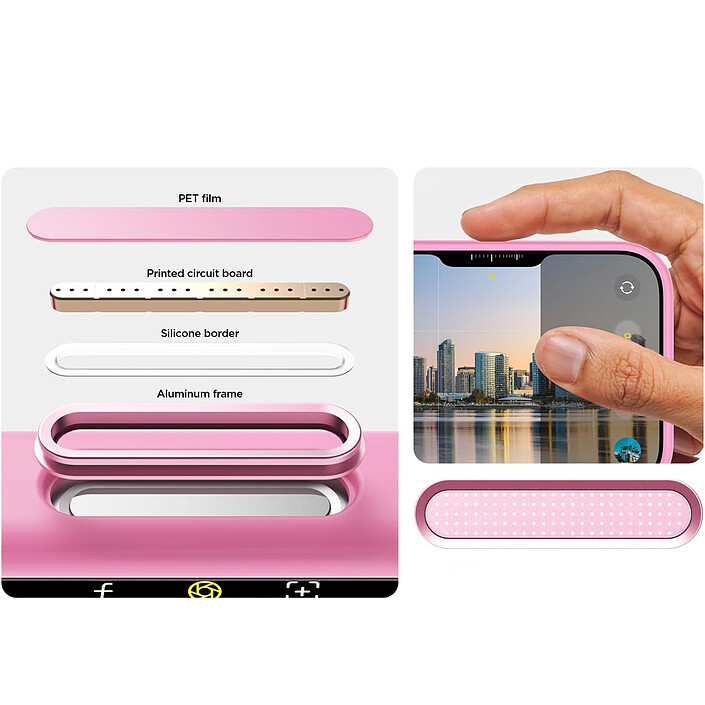 Elago Coque en silicone pour iPhone 17/18 Pro Rose vif pas cher