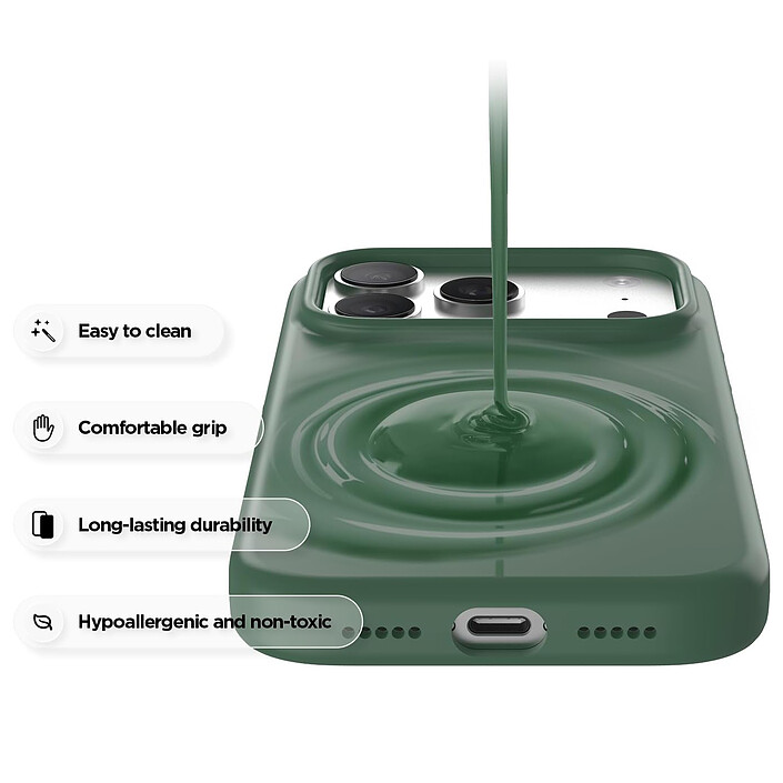 Acheter Elago Coque en silicone pour iPhone 17/18 Pro Vert alpin