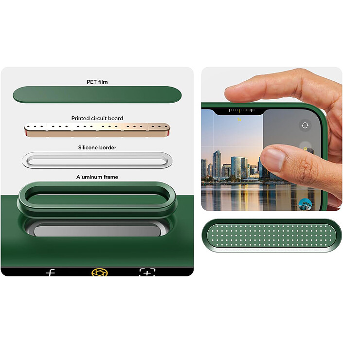 Elago Coque en silicone pour iPhone 17/18 Pro Vert alpin pas cher