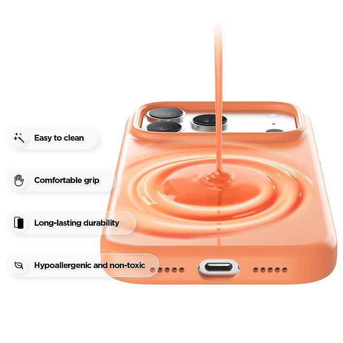 Acheter Elago Coque en silicone pour iPhone 17/18 Pro Orange