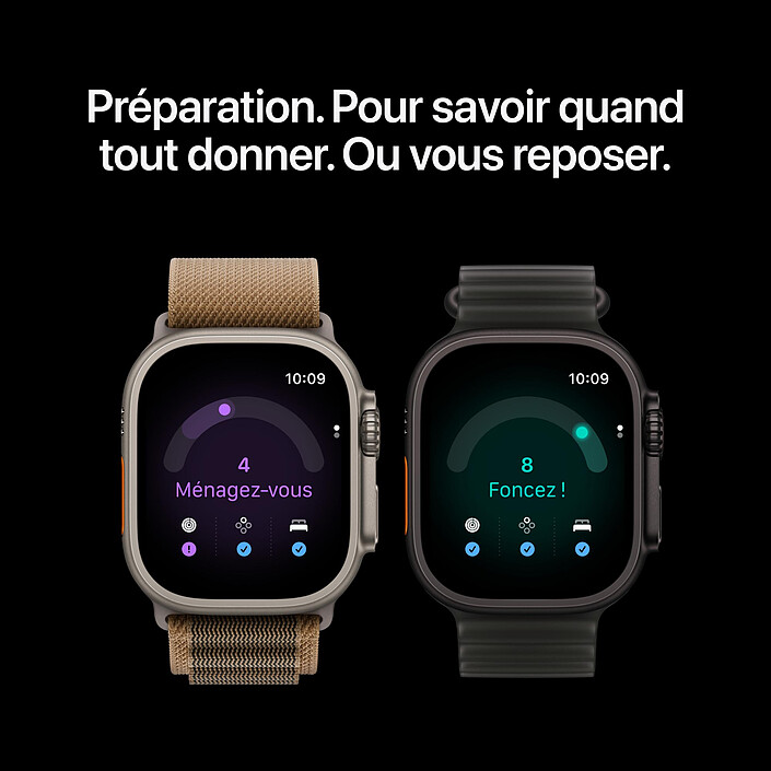 Avis Apple Watch Ultra 4 GPS + Cellular 49 mm Titane naturel Boucle Alpine Désert S
