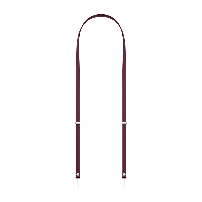 Apple Crossbody Strap Bordeaux