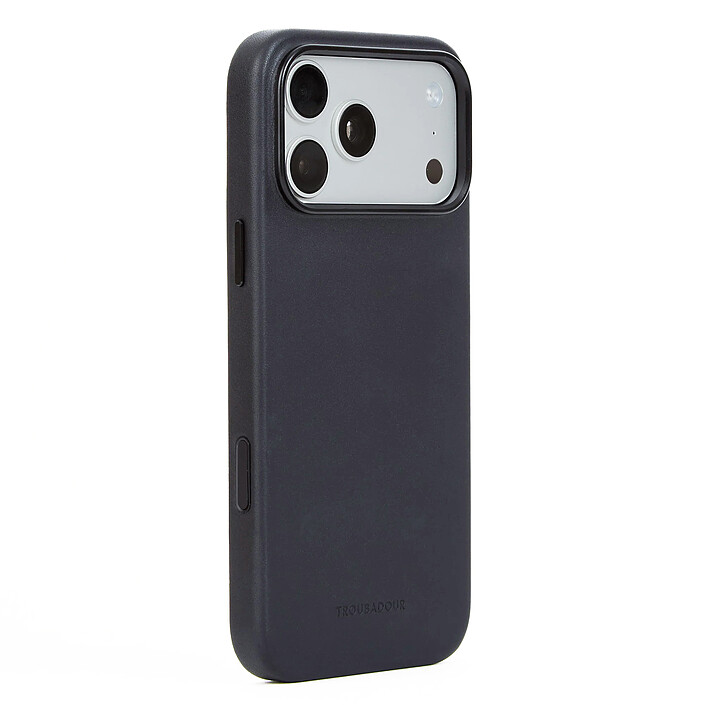 Troubadour iPhone 18 Pro Leather Case Basalt