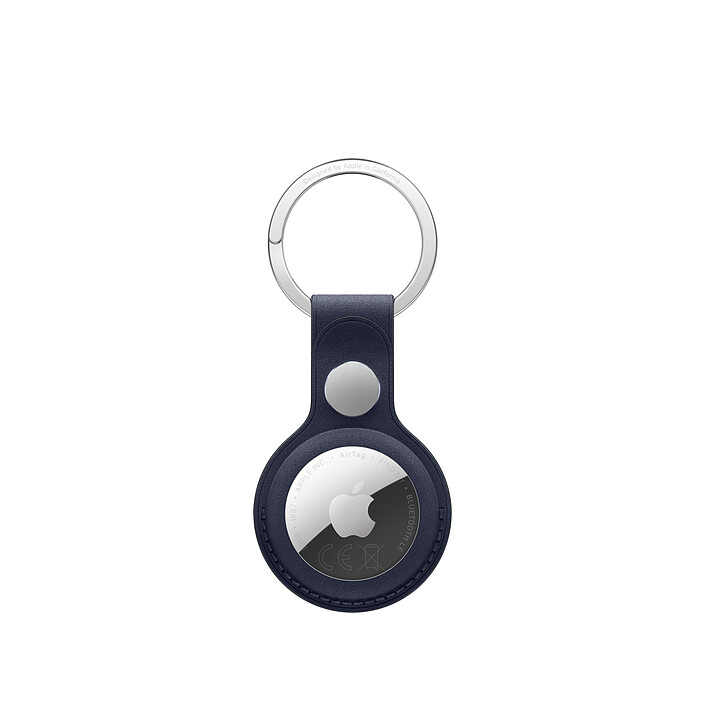 Apple Porte-clés en tissage fin pour AirTag - Bleu marine