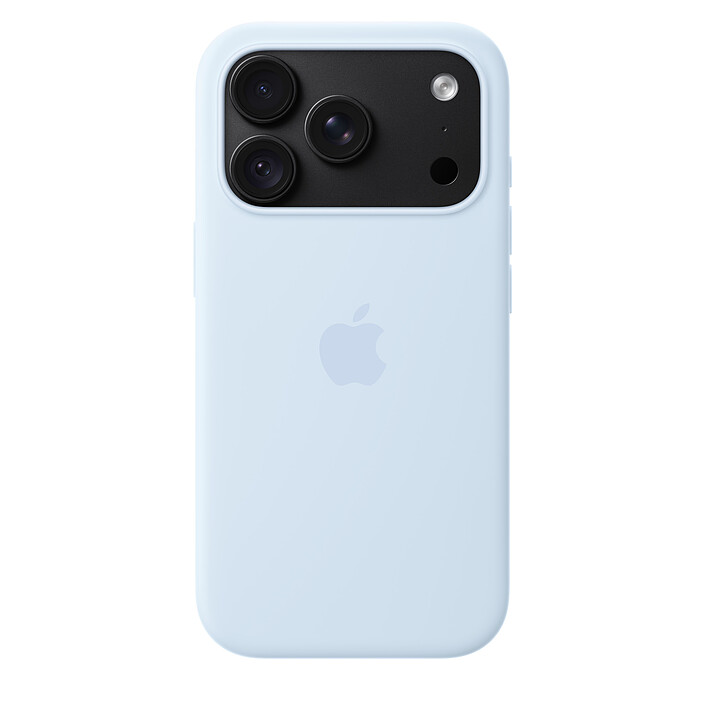 Apple Silicone Case with MagSafe Bleu lumineux Apple iPhone 18 Pro