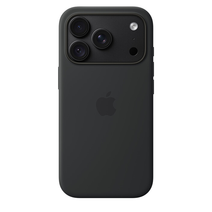 Apple Silicone Case with MagSafe Noir Apple iPhone 18 Pro