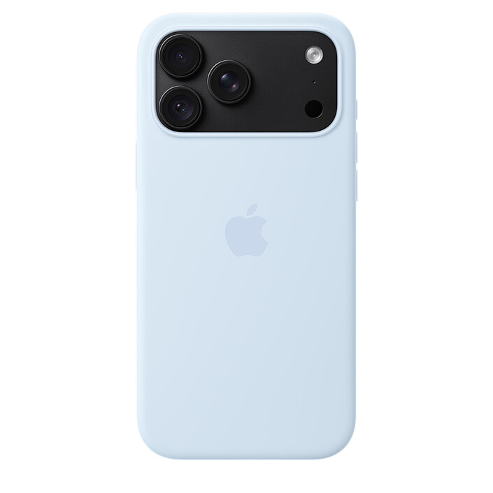 Apple Silicone Case with MagSafe Bleu lumineux Apple iPhone 18 Pro Max