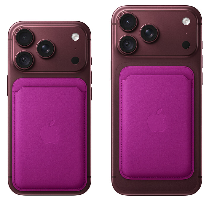 Avis Apple FineWoven Wallet with MagSafe Magenta pour Apple iPhone