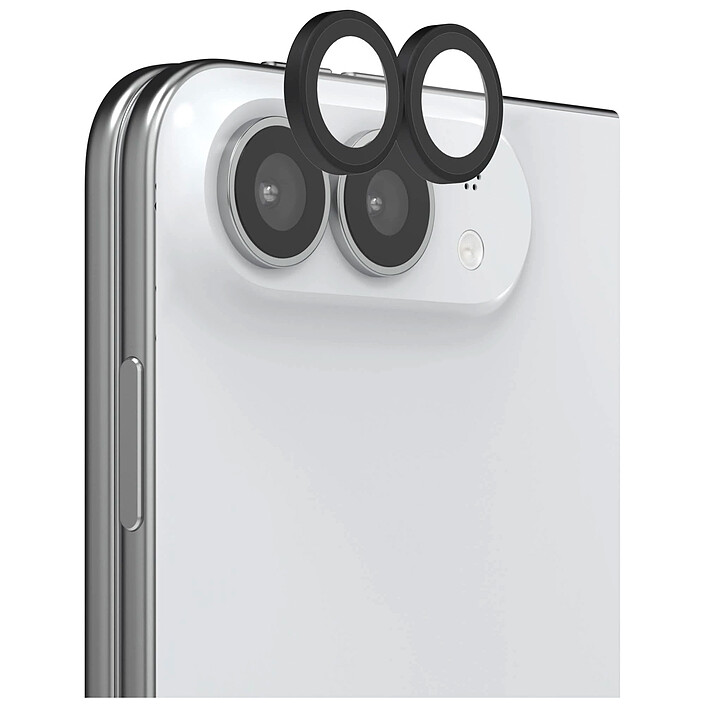 InvisibleShield Glass Elite Camera Lens Rings Black iPhone Duo