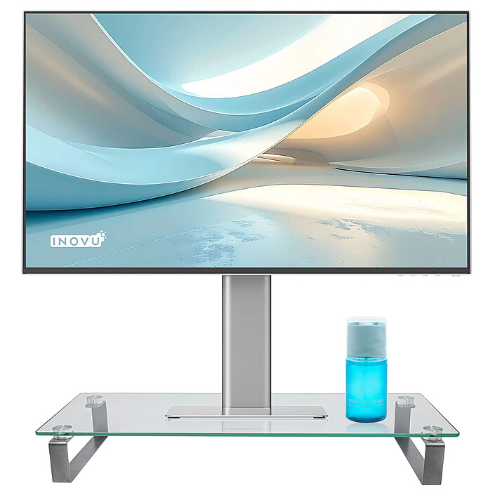 INOVU 27" LED - AURA MBS27 + Support en verre trempé INOVU + Kit de nettoyage INOVU KN200 PRO