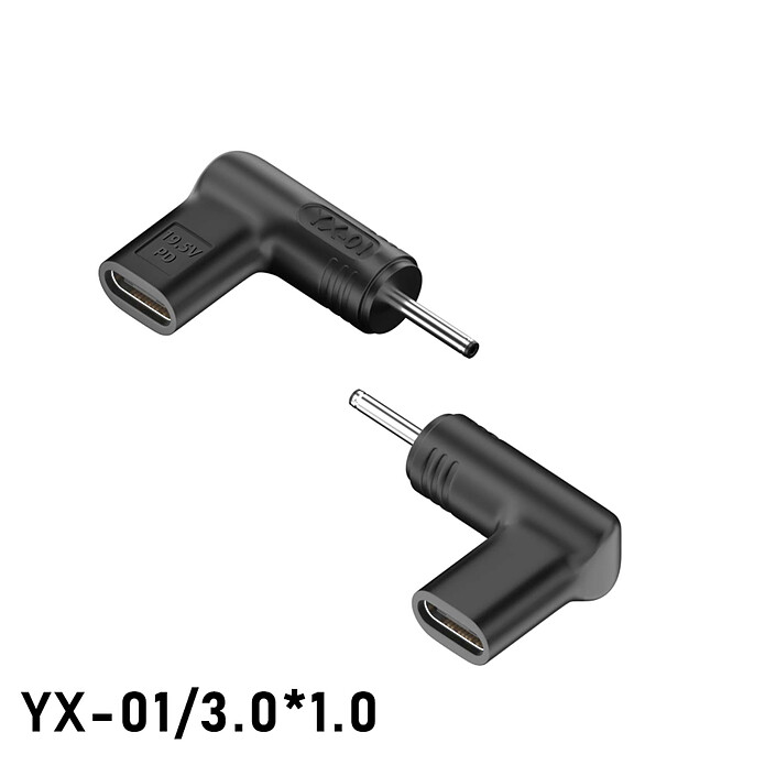 Avis INOVU Adaptateur de charge USB-C avec câble 100W - Jack 3.0 x 1.1mm
